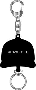 One Piece Hat Type Rubber Reel Key Chain Marine thumbnail 2