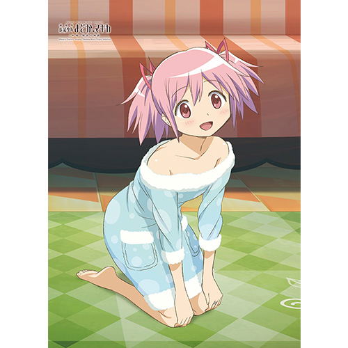 Puella Magi Madoka Magica The Movie New Feature: Rebellion Original Illustration B2 Tapestry Madoka / Room Wear W Suede (Re-run) image 2