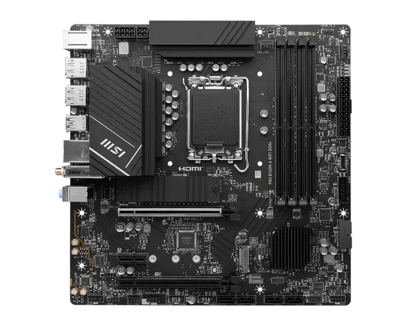 MSI PRO B760M-A WIFI DDR4 for Desktop