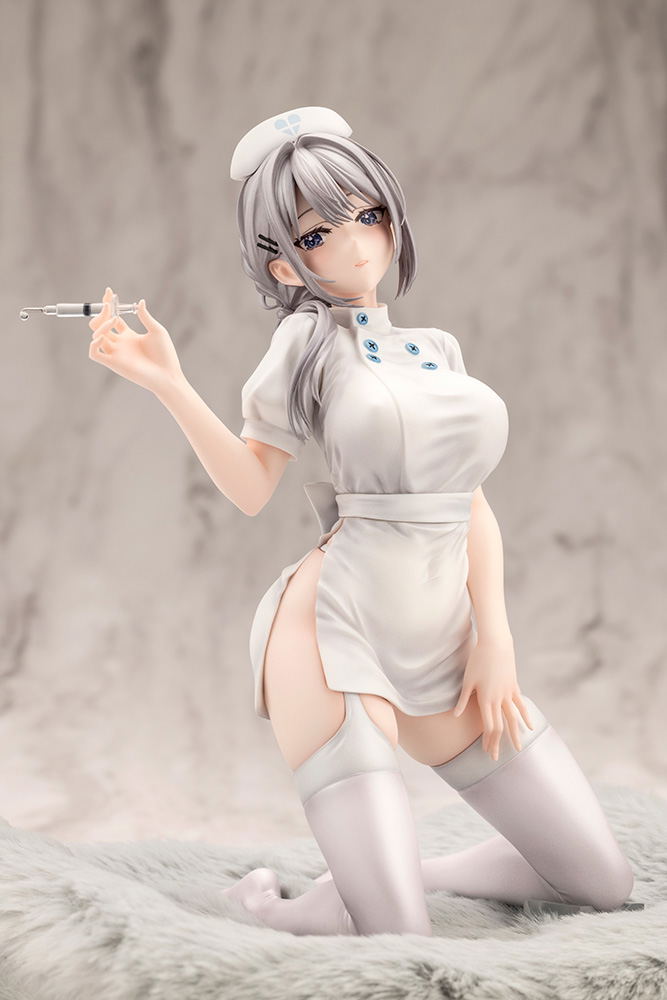 Original Character 1/7 Scale Pre-Painted Figure: Saotome Shino Nurse Ver. by Minori Chigusa image 16