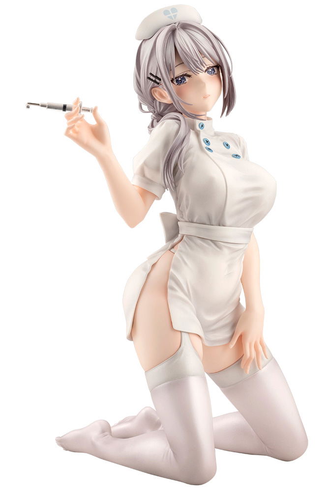 Original Character 1/7 Scale Pre-Painted Figure: Saotome Shino Nurse Ver. by Minori Chigusa image 1