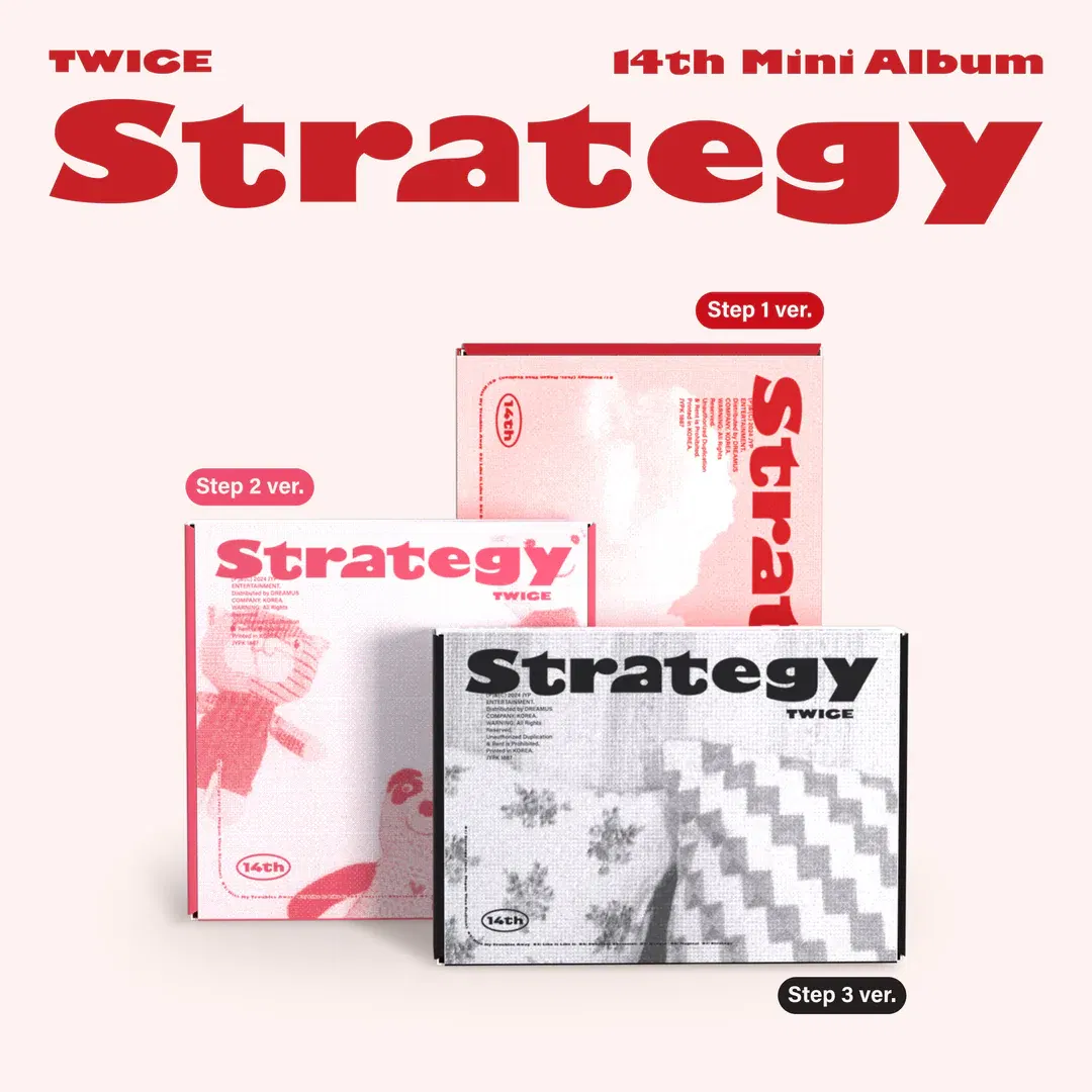 TWICE - STRATEGY / 14th Mini Album — Import Game Deal