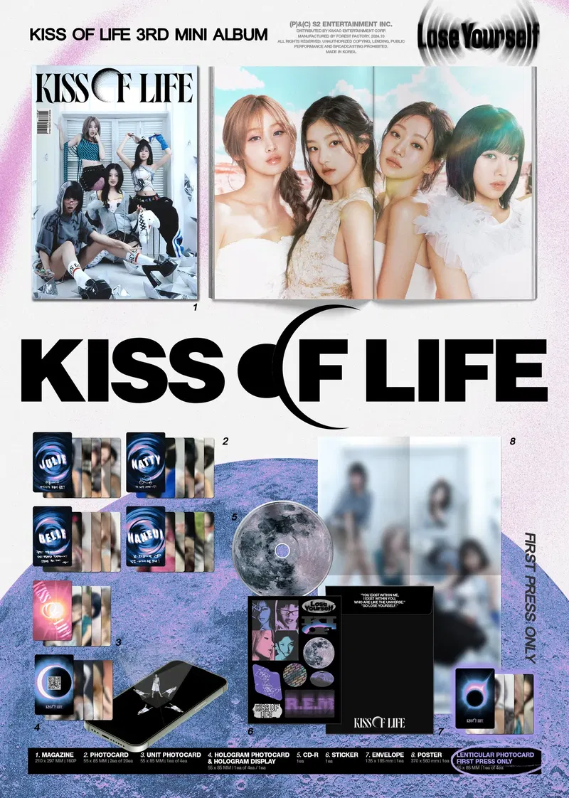 KISS OF LIFE - Lose Yourself / 3RD MINI ALBUM (Magazine Ver.) image 2