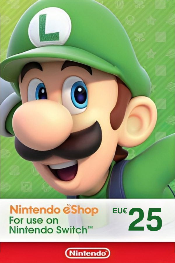 Nintendo eShop Card 25 EUR | Italy Account digital — Import Game Deal