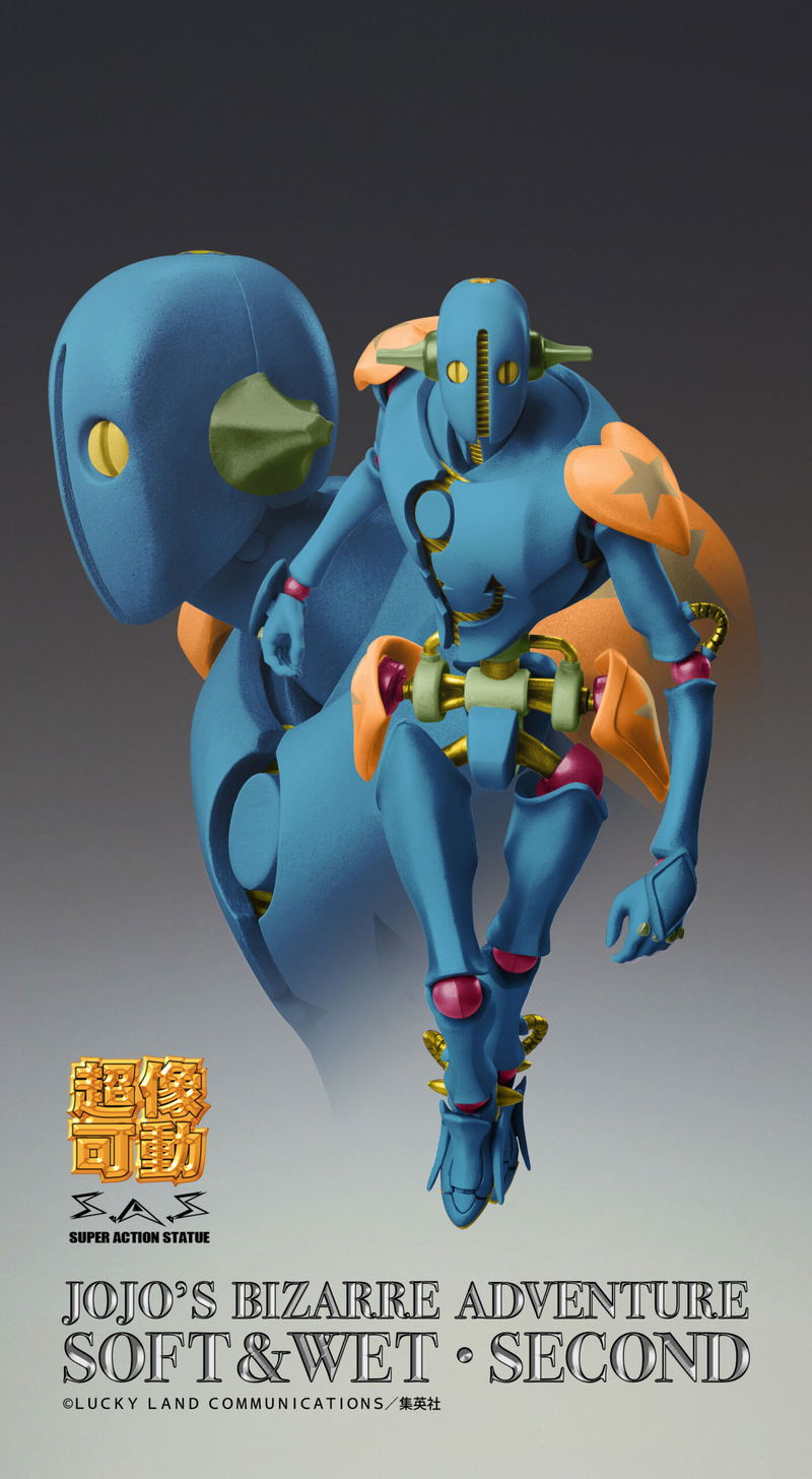 Super Action Statue JoJo's Bizarre Adventure Part VIII JoJolion: Soft & Wet Second image 4