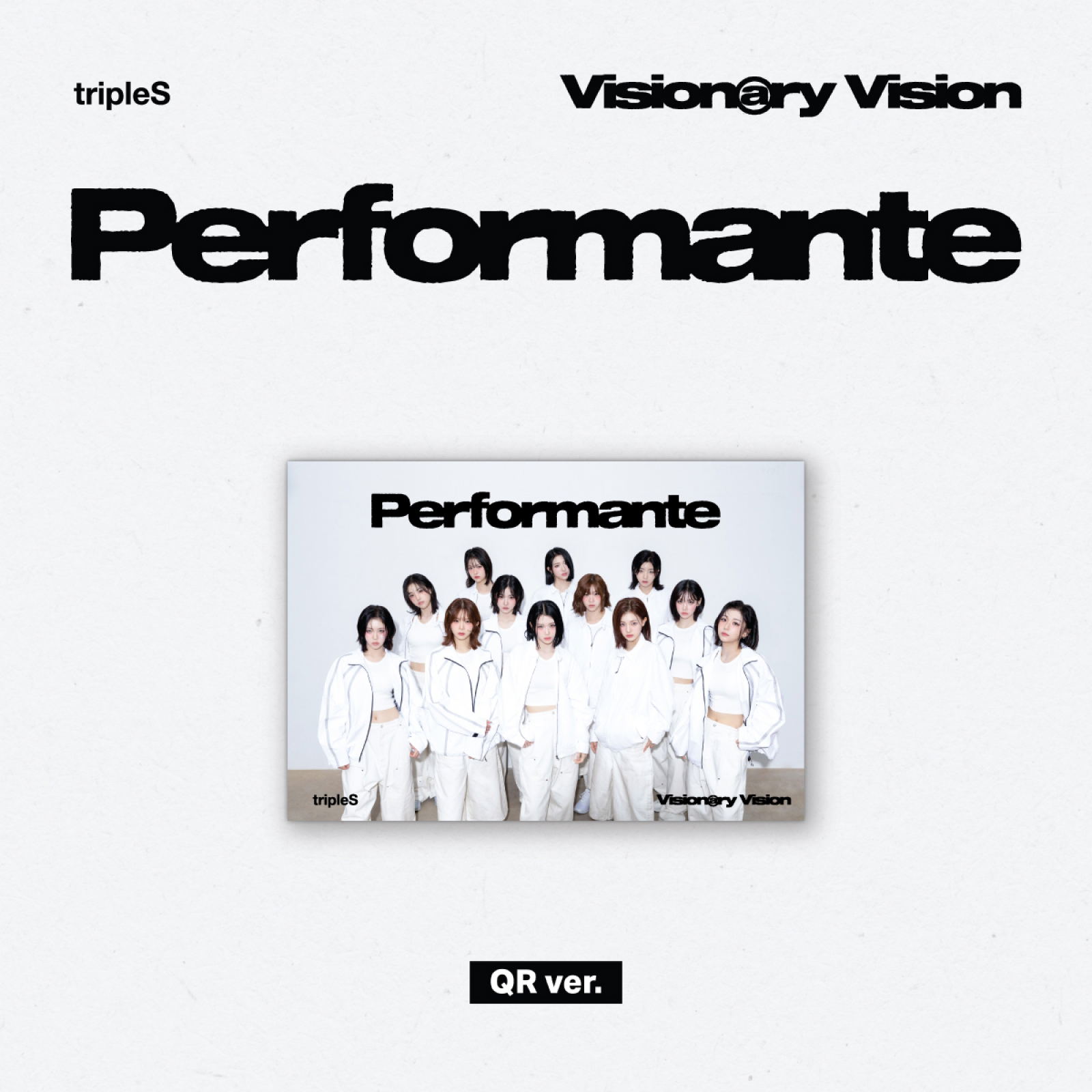 tripleS Visionary Vision - Performante / Full Album (QR ver.) (tripleS ...