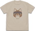TV Anime Ramen Akaneko - Bunzo's Tencho T-shirt (Light Beige | Size L) thumbnail 1