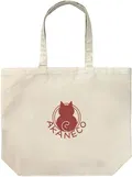 TV Anime Ramen Akaneko Logo Large Tote Bag (Natural) thumbnail 1