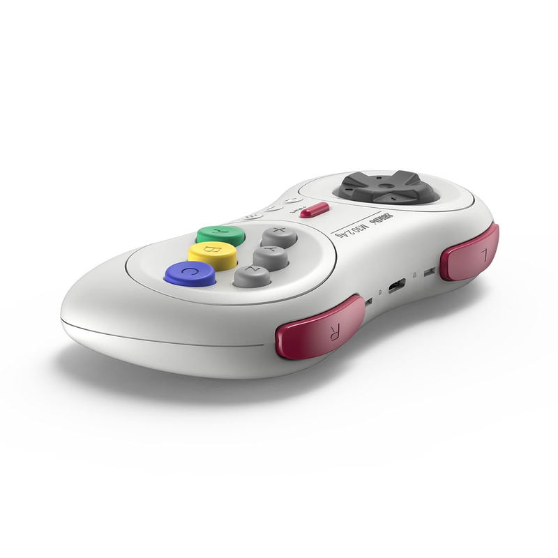 8Bitdo M30 2.4G Wireless Gamepad (White) image 3