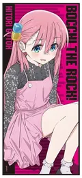 Bocchi The Rock! Character Large Towel Gotoh Hitori Original Illustration thumbnail 1