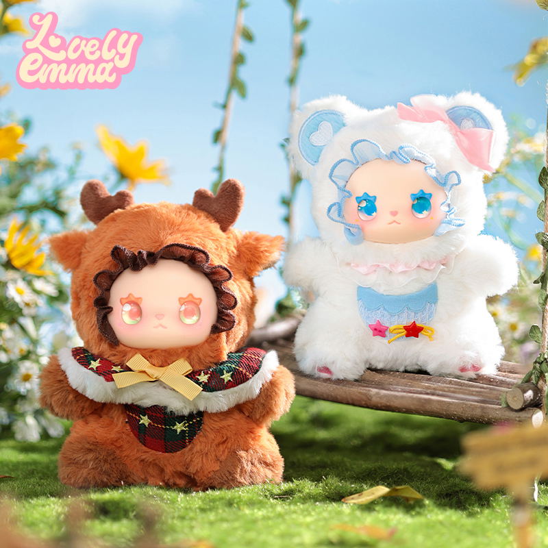 Lovely Emma Pocket Zoo Series Trading Figure (Set of 6 Pieces)