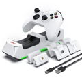 Nyko Charge Base Plus for use with Xbox One (White) thumbnail 2