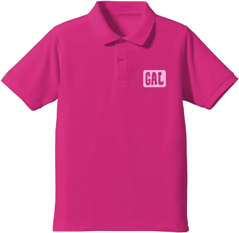 Onimai: I'm Now Your Sister! - Kaede's GAL Polo Shirt (Tropical Pink | Size S) image 1