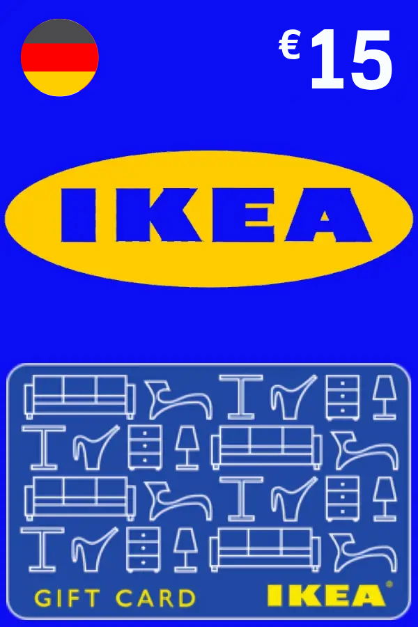 IKEA Gift Cards 15 EUR | Germany Account <span class="ext ext_digital">digital</span> image 1