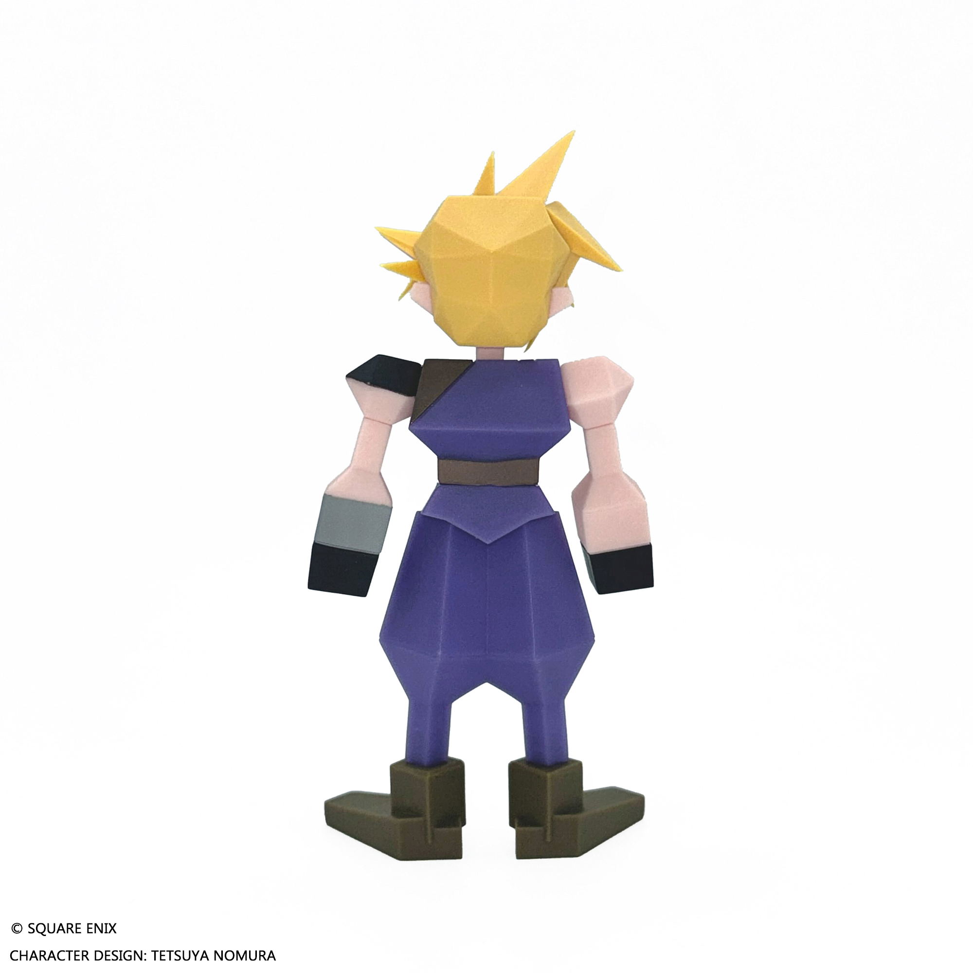 Final Fantasy VII Polygon Soft Vinyl Figure Cloud Strife (Re-run)