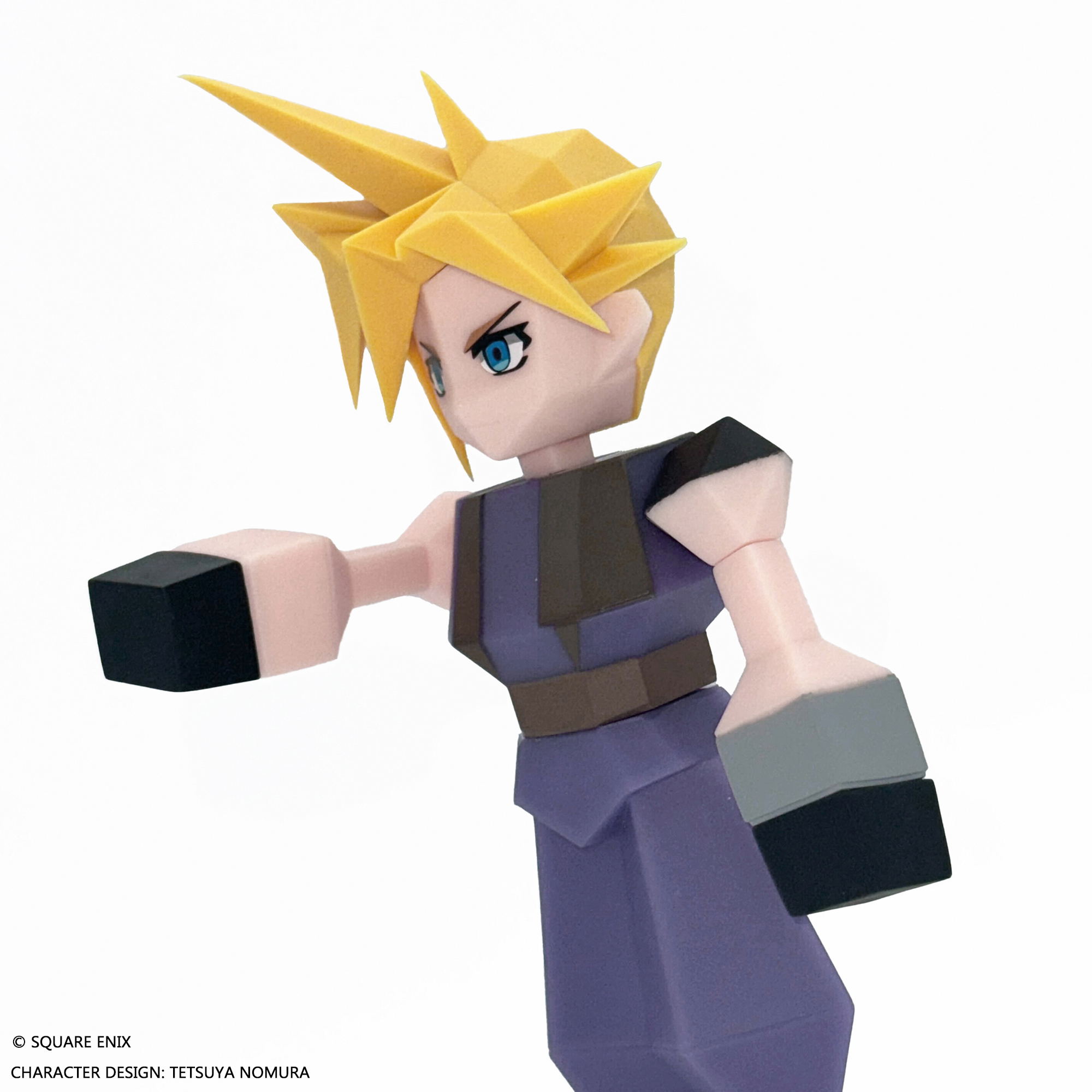 Final Fantasy VII Polygon Soft Vinyl Figure Cloud Strife (Re-run)