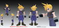 Final Fantasy VII Polygon Soft Vinyl Figure Cloud Strife (Re-run) thumbnail 7