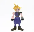 Final Fantasy VII Polygon Soft Vinyl Figure Cloud Strife (Re-run) thumbnail 1
