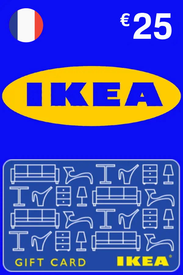 IKEA Gift Cards 25 EUR | France Account digital — Import Game Deal