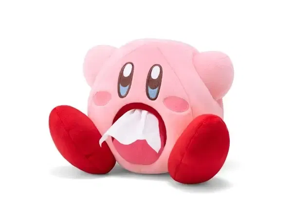 Kirby Of The Stars Tissue Paper Holder (Suction) image 1