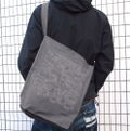 Legend Of Heavenly Sphere Shurato - Eight Guardians Shoulder Tote Bag (Medium Gray) thumbnail 2