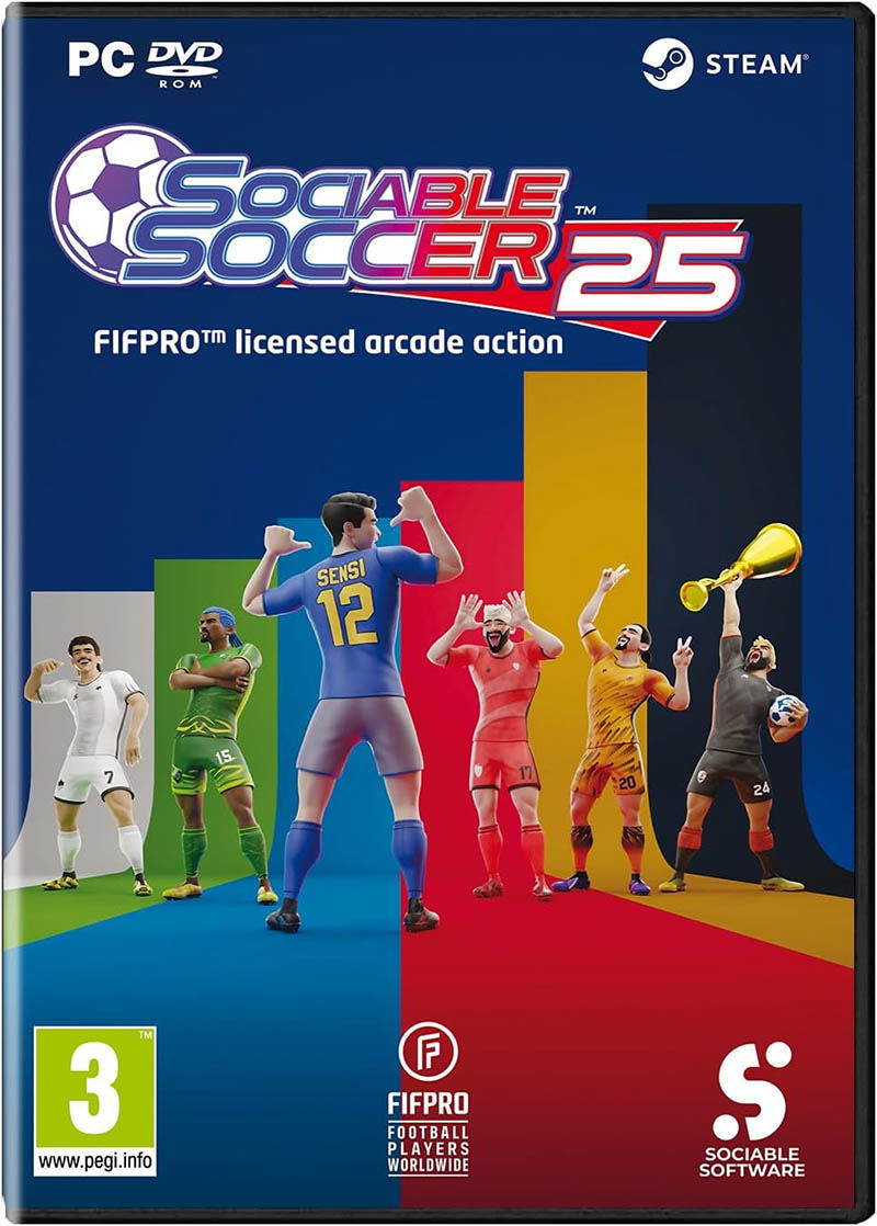 Sociable Soccer 25 (DVD-ROM) — Import Game Deal
