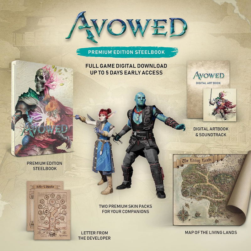 Avowed [Premium Steelbook Edition] (Code in a box) image 1