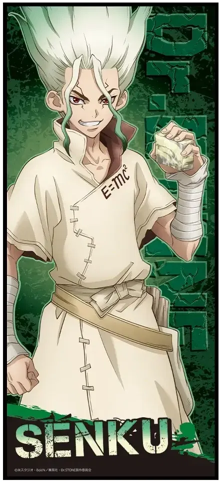 Dr. Stone Character Large Towel A Ishigami Senku (Re-run) image 1