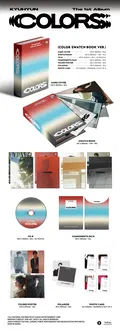 KYUHYUN - COLORS / The 1st Album (Color Swatch Book ver.) thumbnail 2
