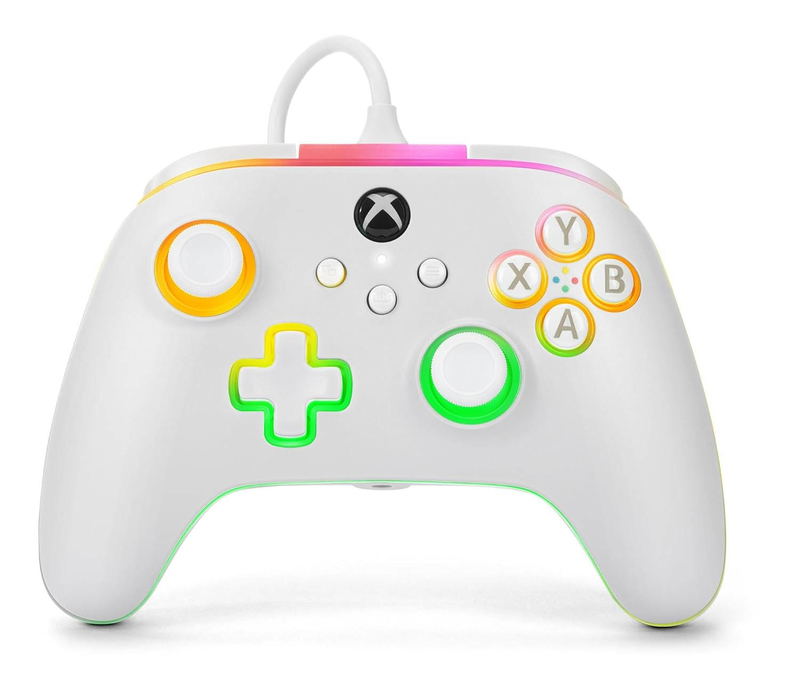 PowerA Advantage Wired Controller for Xbox Series X|S (Lumectra – White) image 1