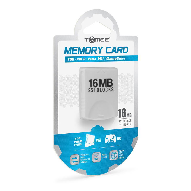 Tomee 16MB Memory Card for GameCube / Wii image 1