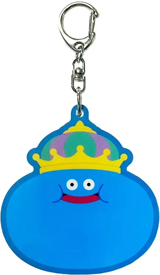 Dragon Quest Smile Slime Shaker Key Chain King Slime & Slime — Import Game Deal