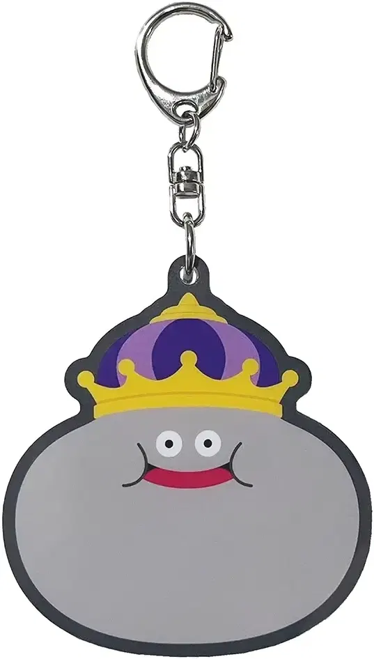 Dragon Quest Smile Slime Shaker Key Chain Metal King Slime & Metal Slime — Import Game Deal