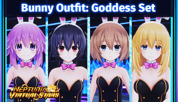Neptunia Virtual Stars: Bunny Outfit - Goddess Set (DLC) DLC STEAM digital — Import Game Deal