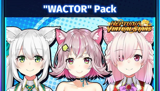 Neptunia Virtual Stars: Wactor Pack (DLC) DLC STEAM digital — Import Game Deal