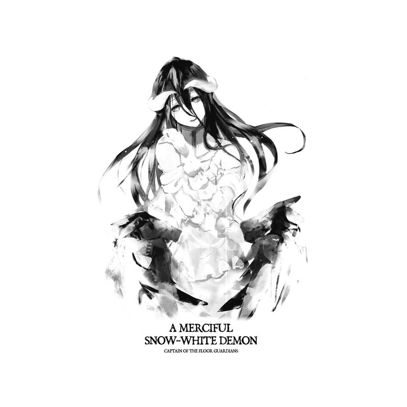 Overlord: The Sacred Kingdom - Albedo T-shirt Merciful Pure White Devil Ver. (White | Size L) image 2