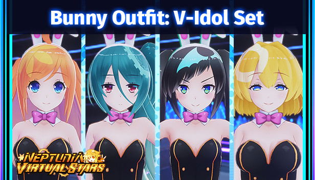 Neptunia Virtual Stars: Bunny Outfit - V-Idol Set (DLC) DLC STEAM digital — Import Game Deal