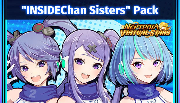 Neptunia Virtual Stars: InsideChan Sisters Pack (DLC) DLC STEAM digital — Import Game Deal
