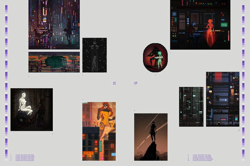 Waneella Pixel Art Collection - Landscapes Of Remembrance