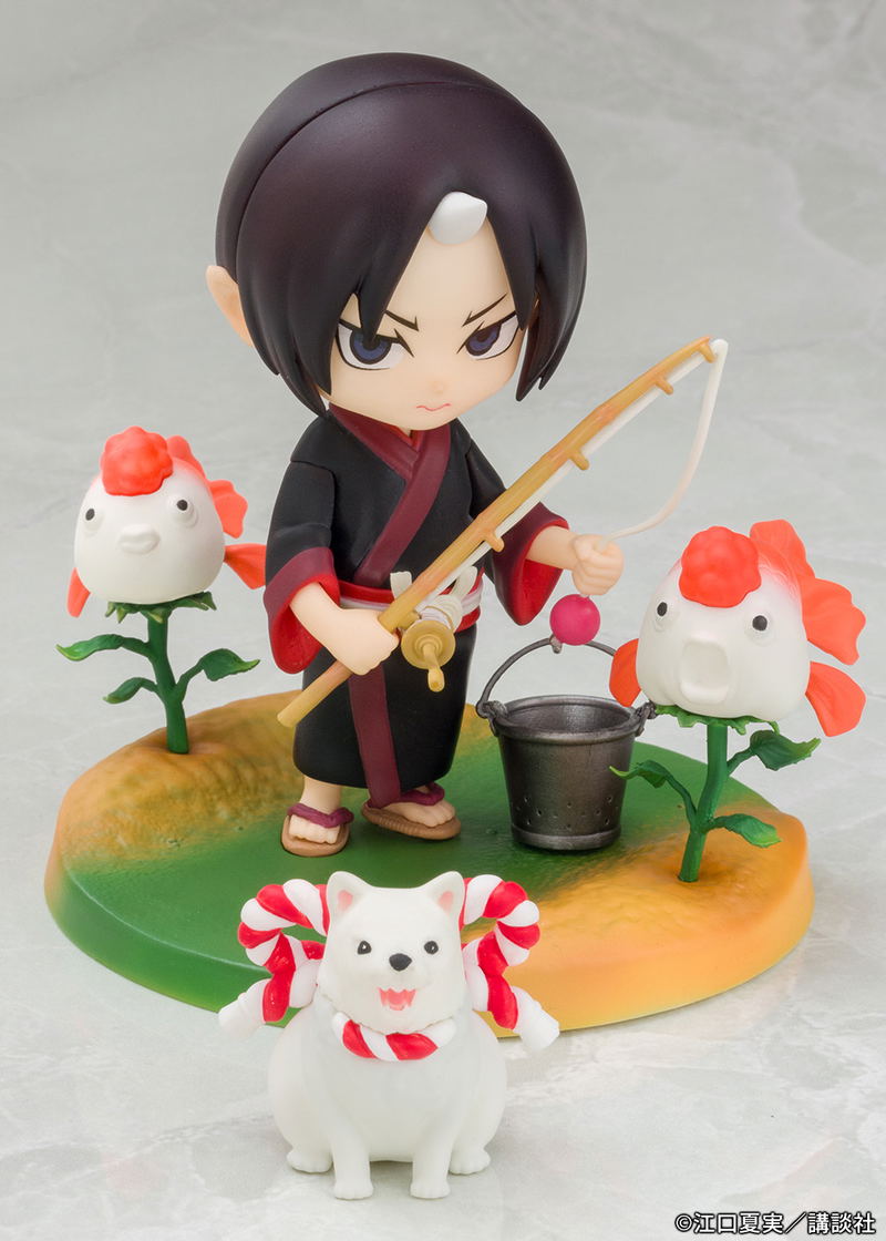 Hozuki's Coolheadedness Pre-Painted Figure: Hako To Niwa Hozuki & Shiro image 6