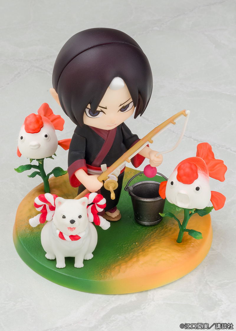 Hozuki's Coolheadedness Pre-Painted Figure: Hako To Niwa Hozuki & Shiro image 7