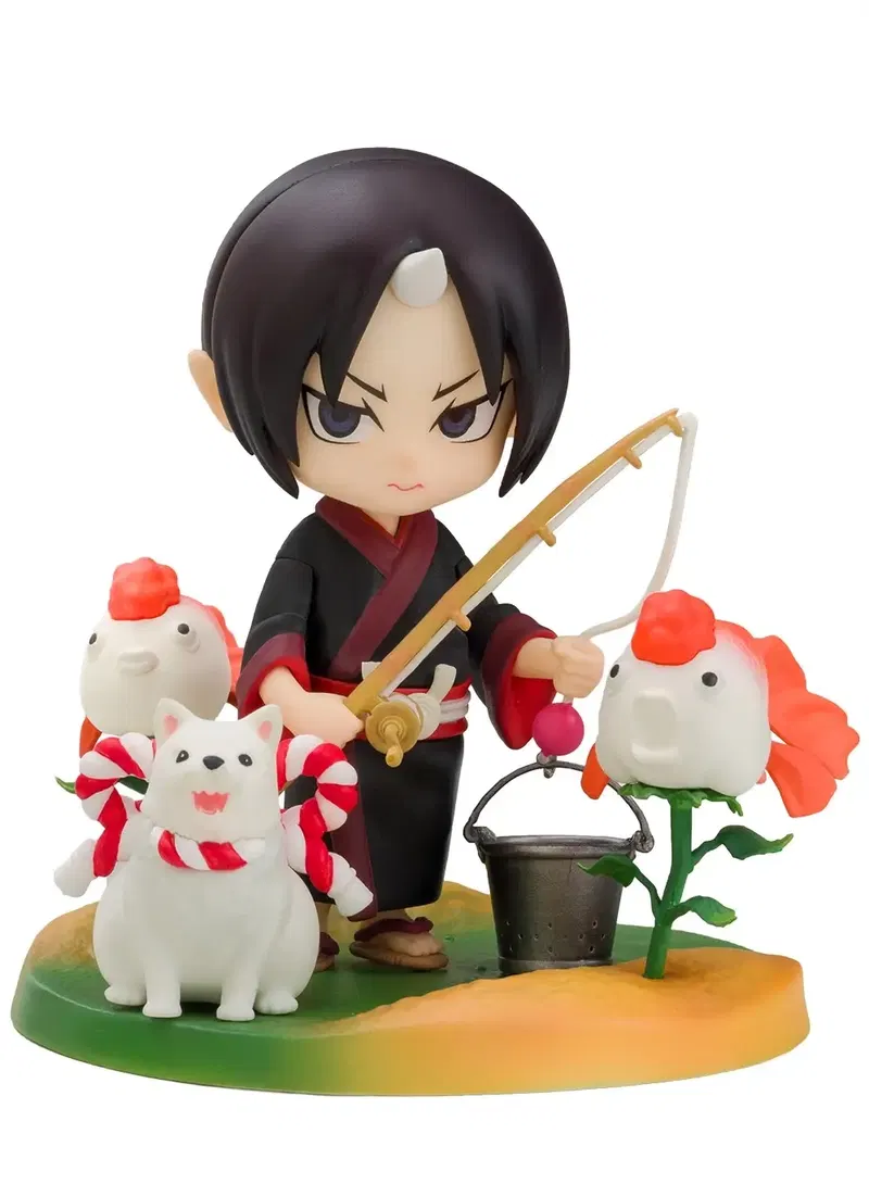 Hozuki's Coolheadedness Pre-Painted Figure: Hako To Niwa Hozuki & Shiro image 1