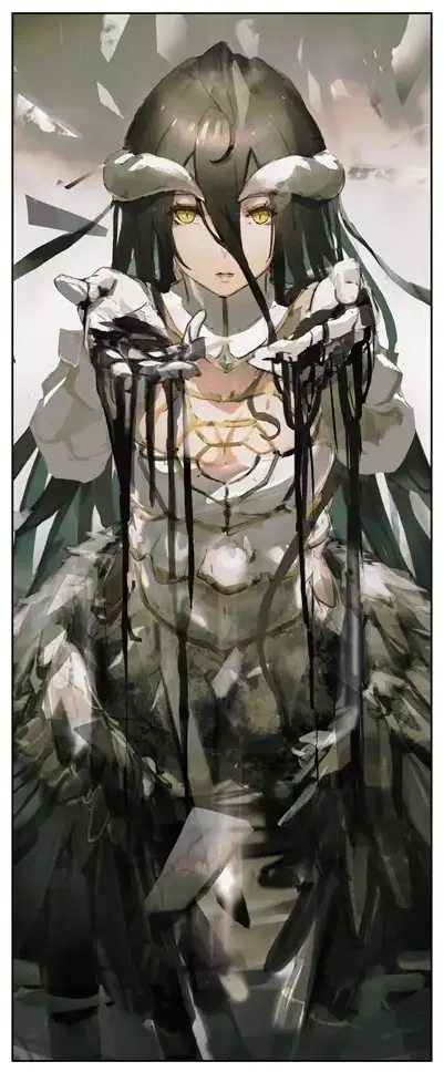 Overlord: The Sacred Kingdom - Albedo Hybrid Face Towel image 1