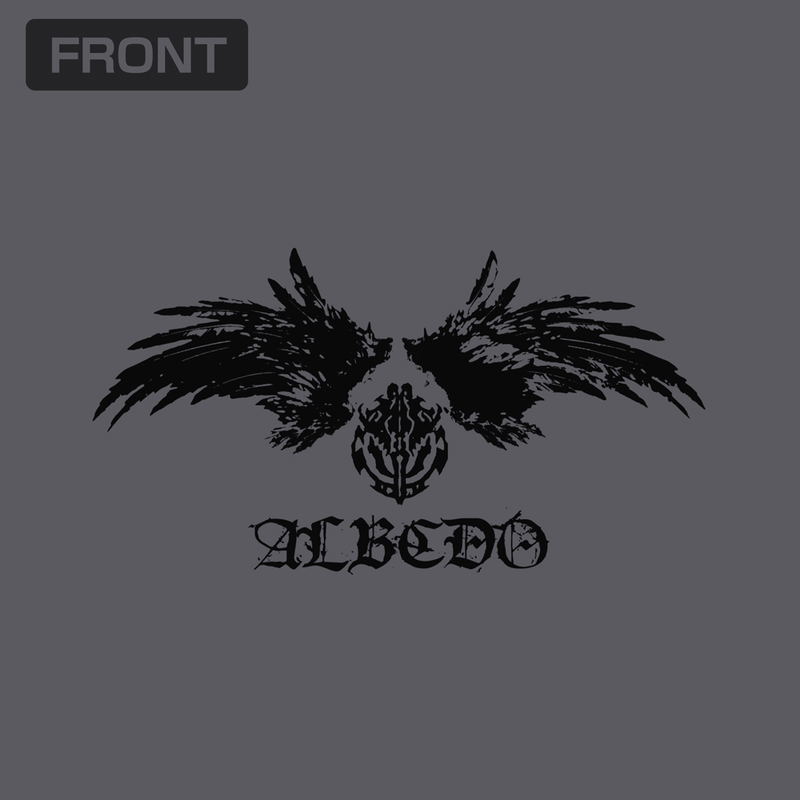 Overlord: The Sacred Kingdom - Albedo Thin Dry Hoodie Merciful Pure White Devil Ver. (Gray | Size L) image 4