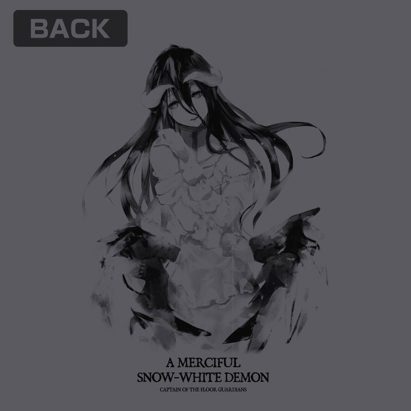 Overlord: The Sacred Kingdom - Albedo Thin Dry Hoodie Merciful Pure White Devil Ver. (Gray | Size XL) image 3