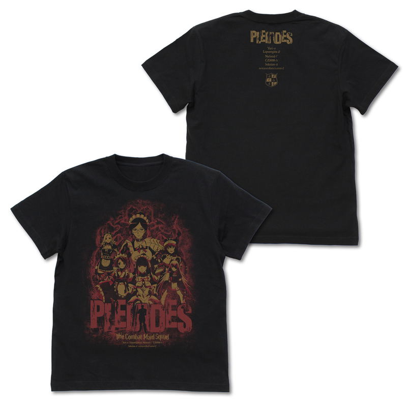 Overlord: The Sacred Kingdom - Combat Maid Corps Pleiades T-shirt (Black | Size L) image 1