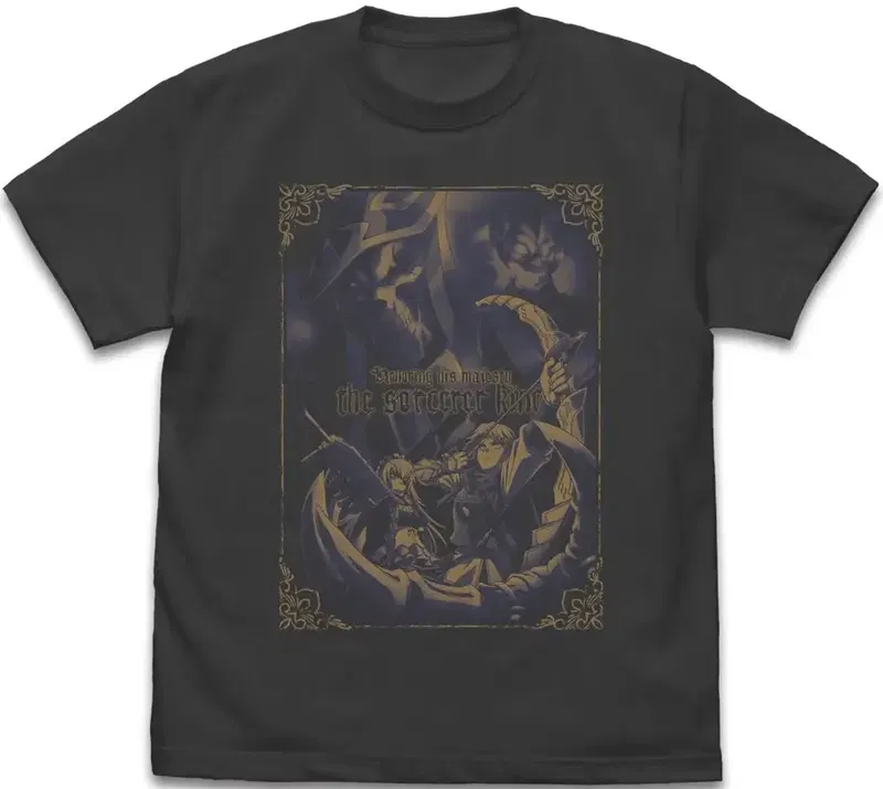 Overlord: The Sacred Kingdom - CZ & Neia T-shirt  (Sumi | Size S) image 1