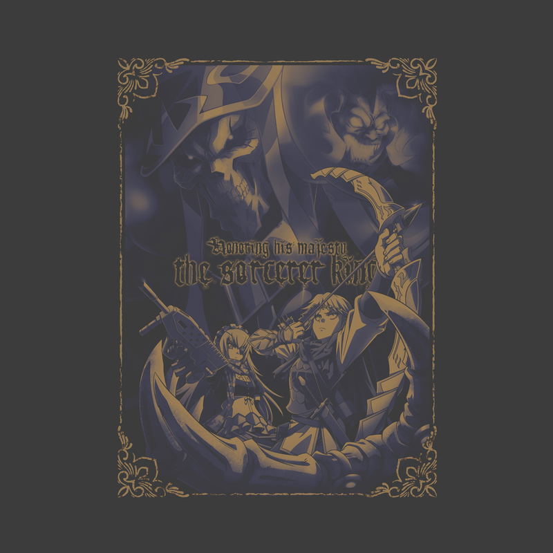 Overlord: The Sacred Kingdom - CZ & Neia T-shirt (Sumi | Size XL) image 2