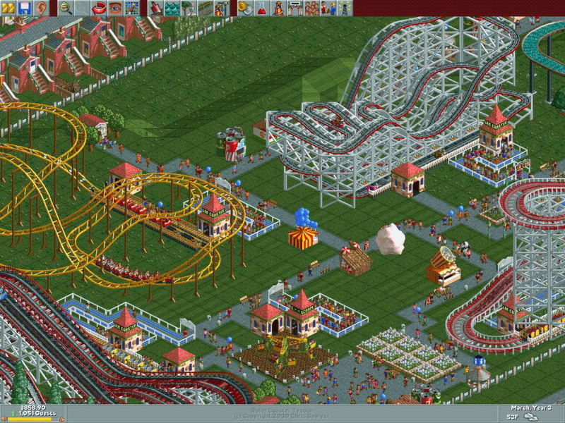 RollerCoaster Tycoon (Deluxe Edition) <span class="ext" style="background-color: #2a475e; color: #FFFFFF;">STEAM</span> <span class="ext ext_digital">digital</span> image 2