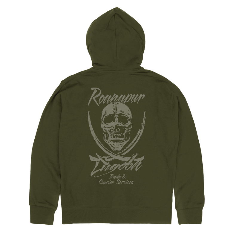 Black Lagoon - Lagoon Company Zip Hoodie (Moss | Size L) image 2